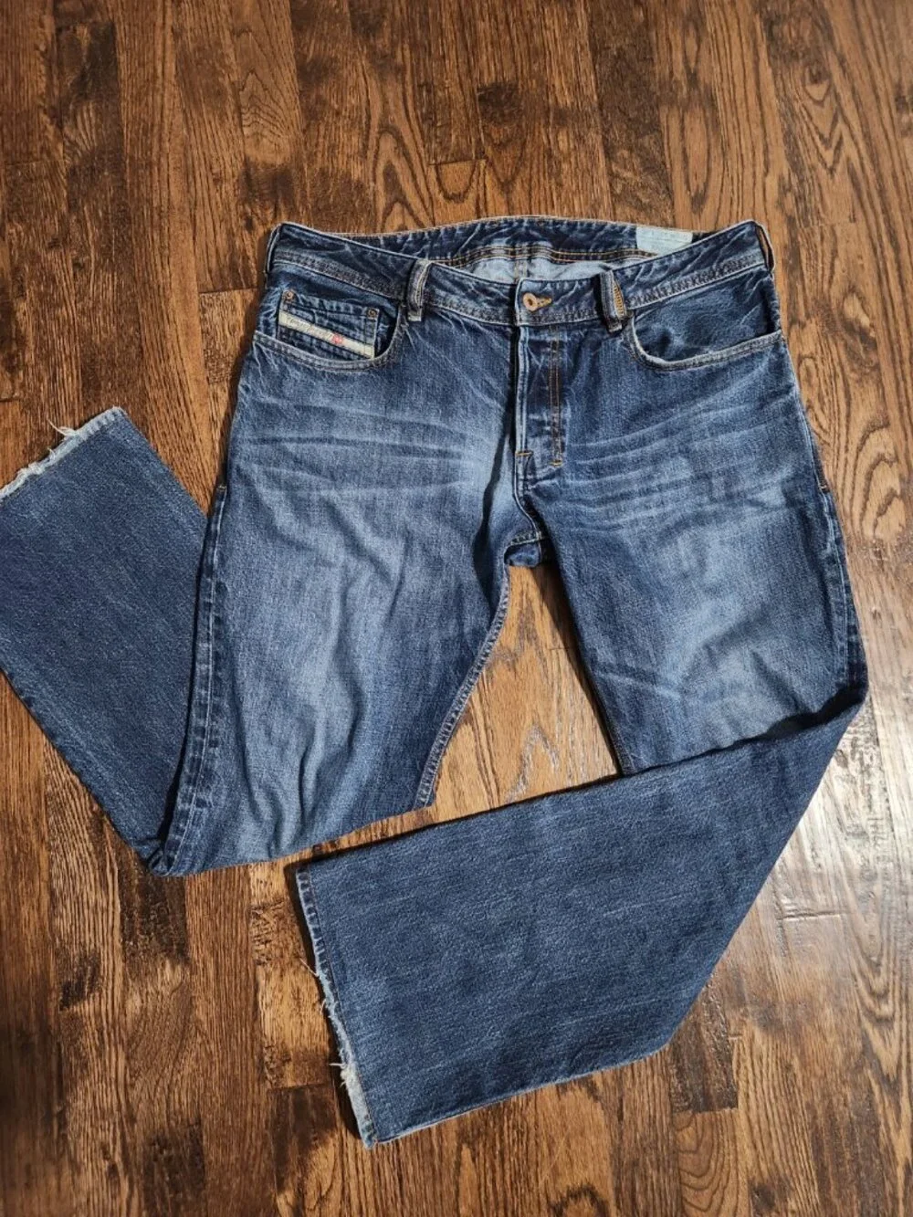 Diesel Zatiny Regular Bootcut Button-fly Wash ORUS5 size 33x30 *please see descr